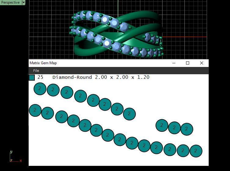 Diamond Ring Crossover 3D print model_12
