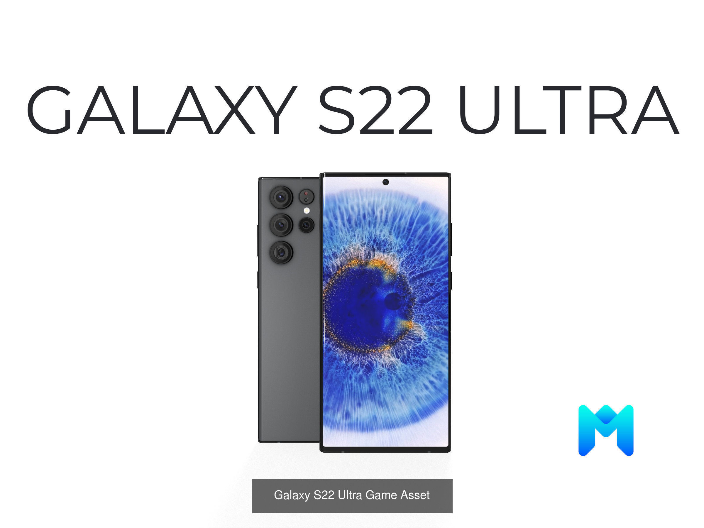 pbr lowpoly modern phone pack for games 3D Model Collection_3