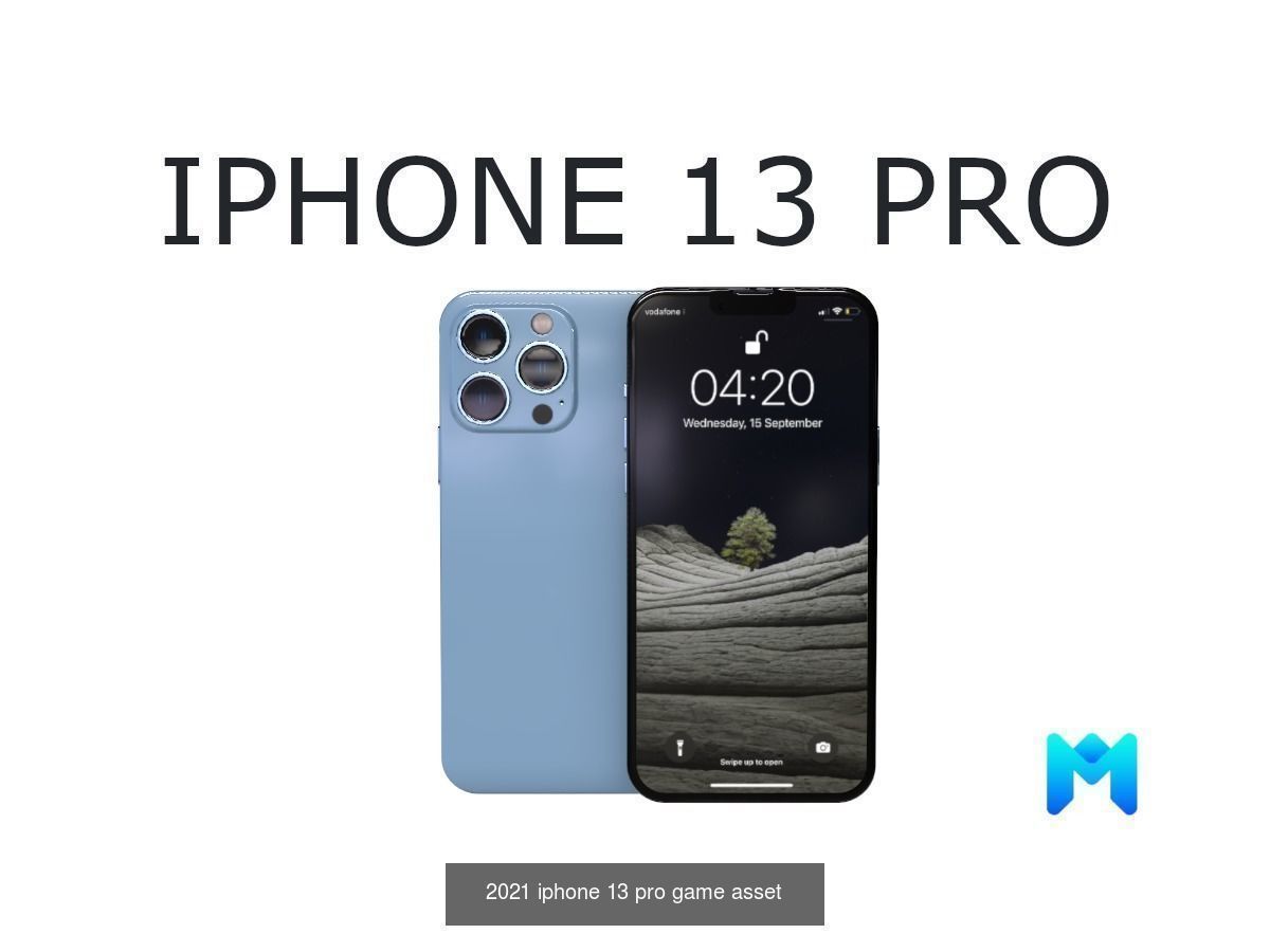 pbr lowpoly modern phone pack for games 3D Model Collection_7