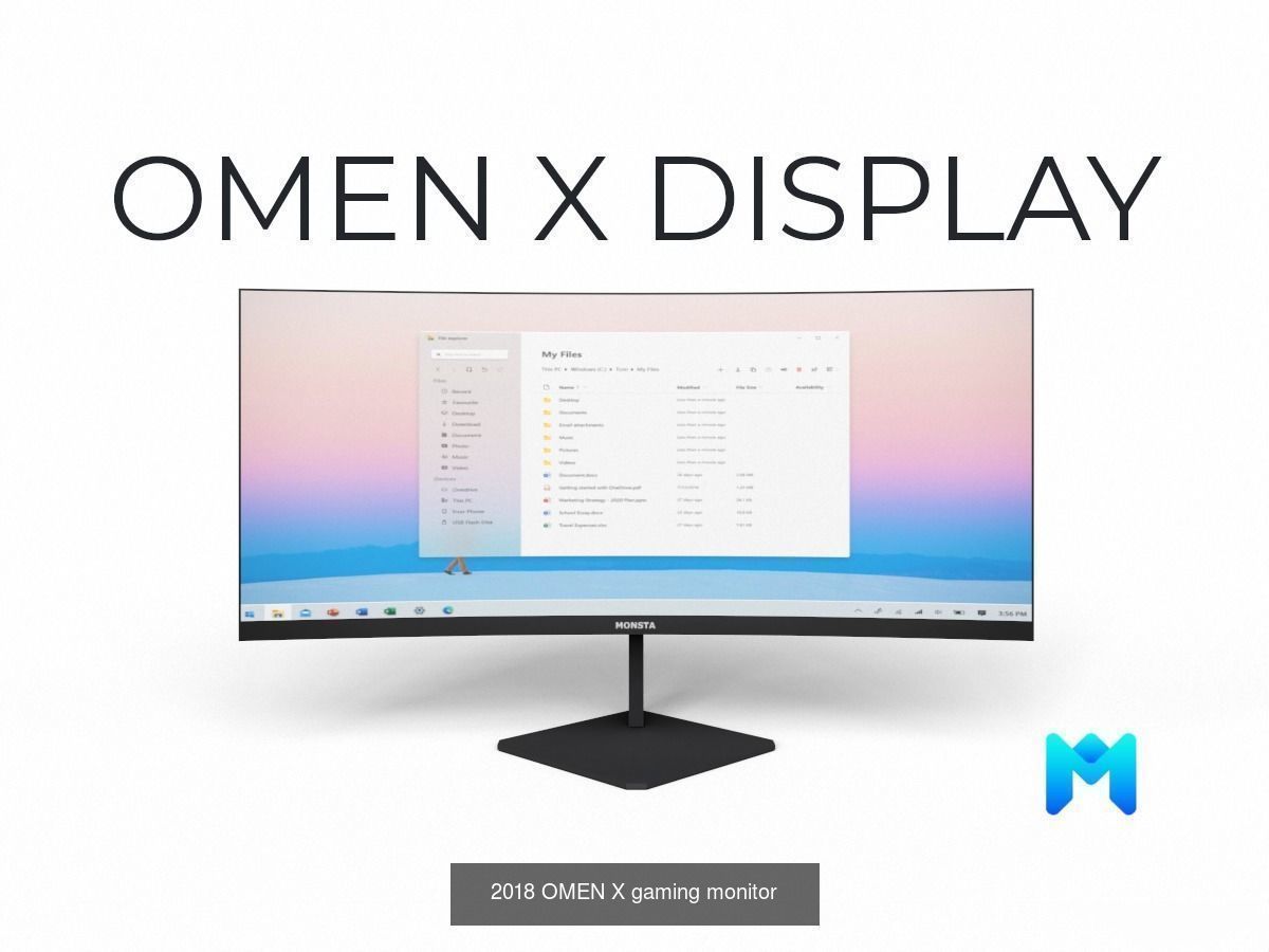 pbr lowpoly pc monitor game asset pack 3D Model Collection_13