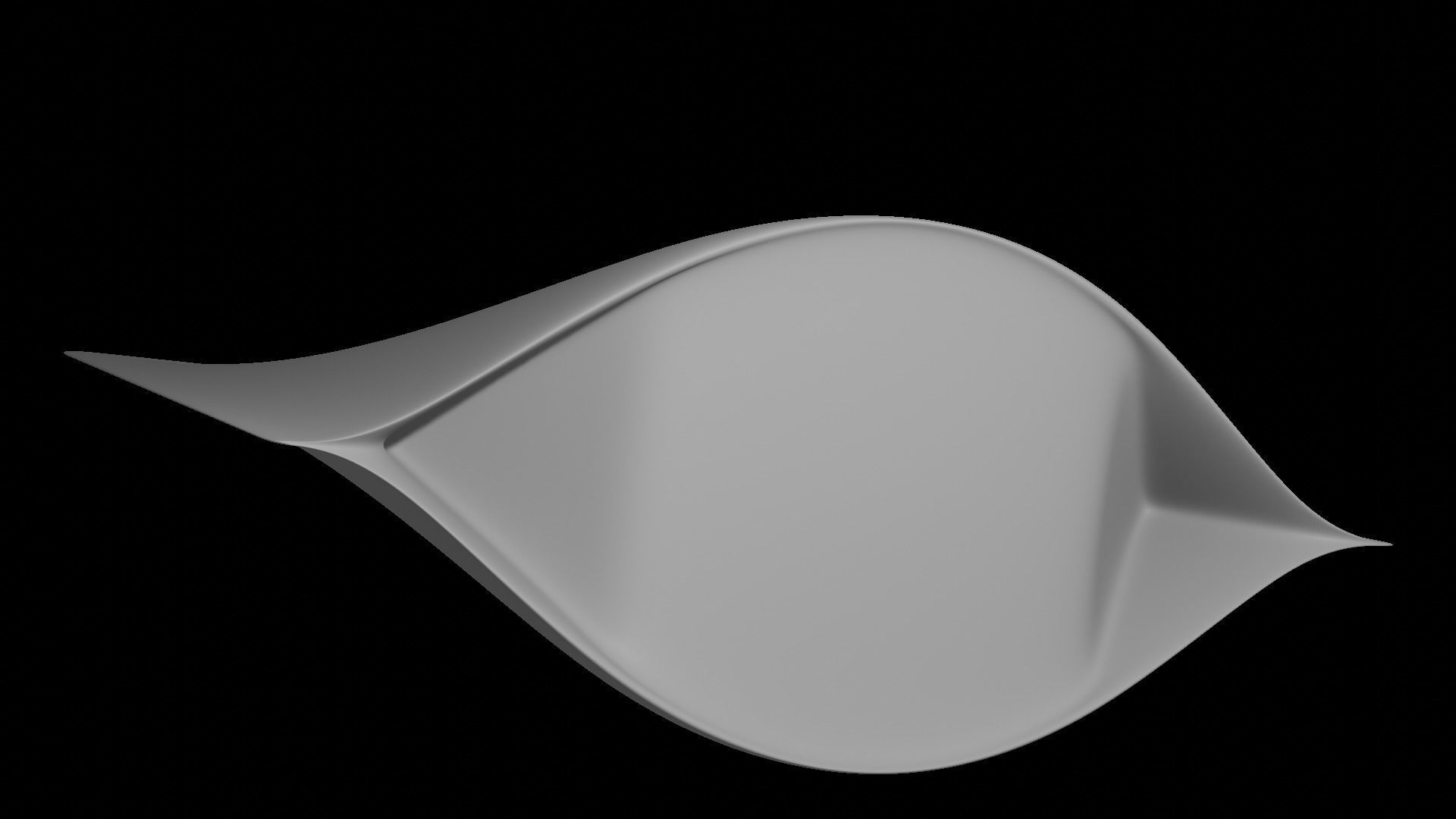 Standing Pouch Ziplock Packaging 3D model_2