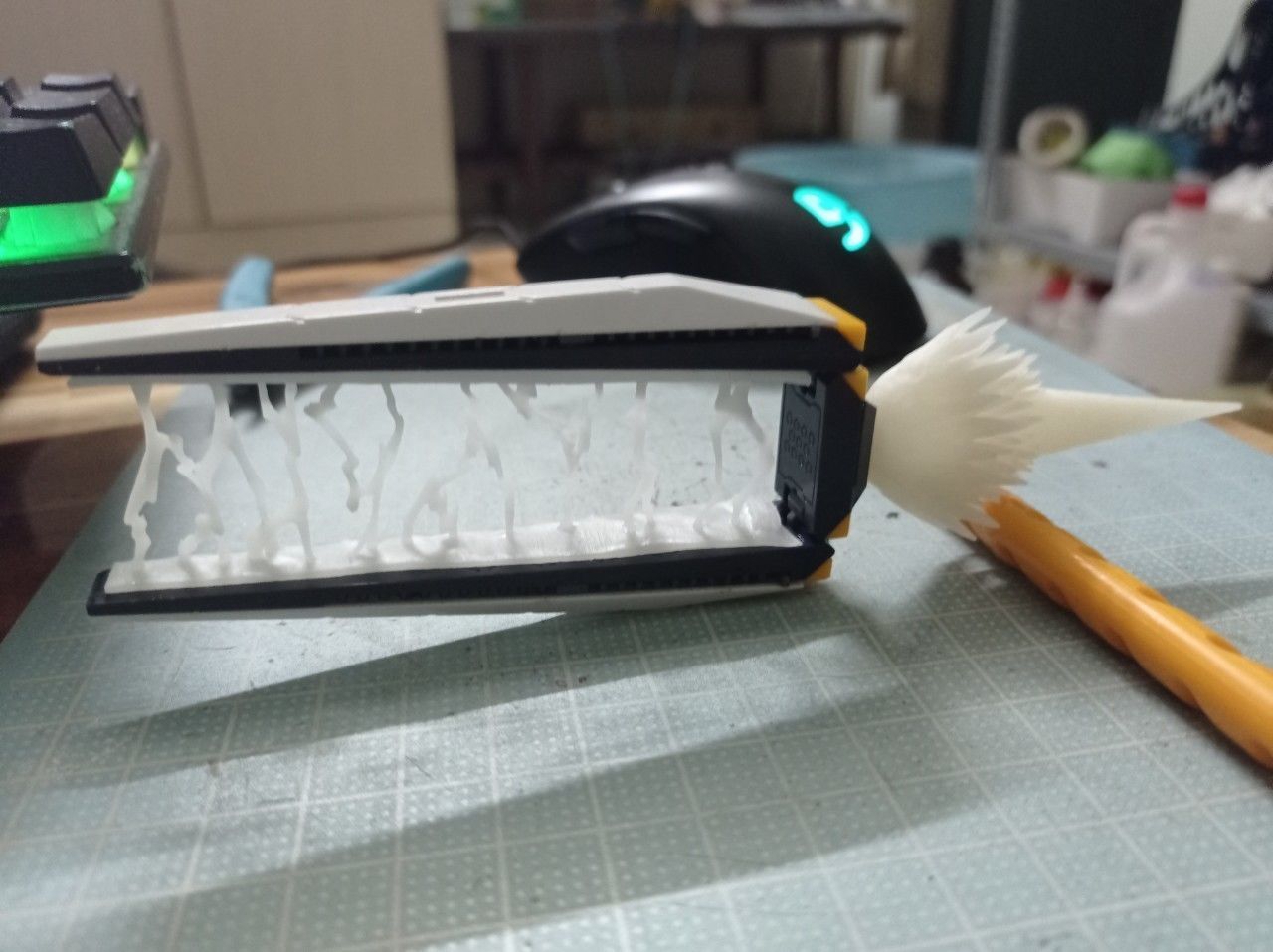 Effect part for MG Nu Gundam Ver Ka 3D print model_2