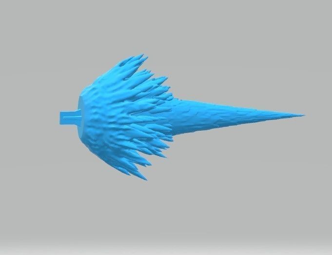 Effect part for MG Nu Gundam Ver Ka 3D print model_4