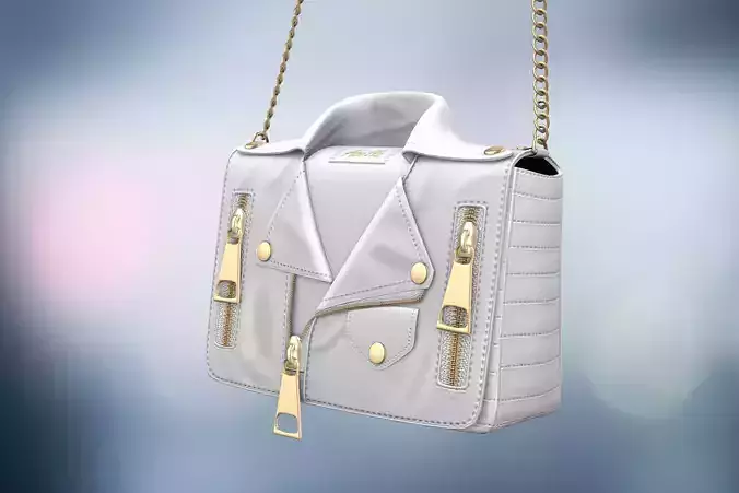 Ladies Leather Jacket Handbag