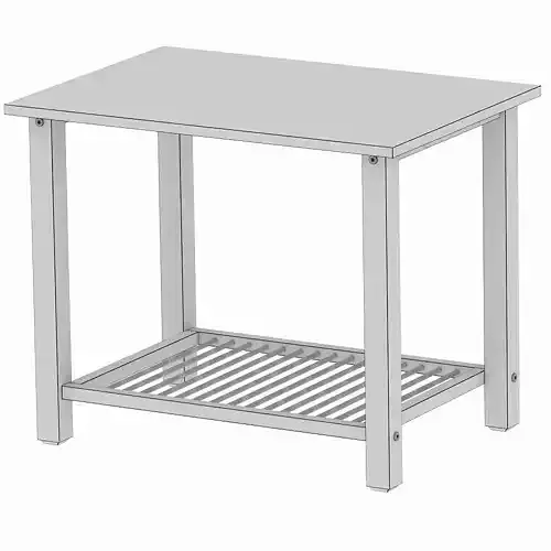 RYKENE-ikea side table with shelf