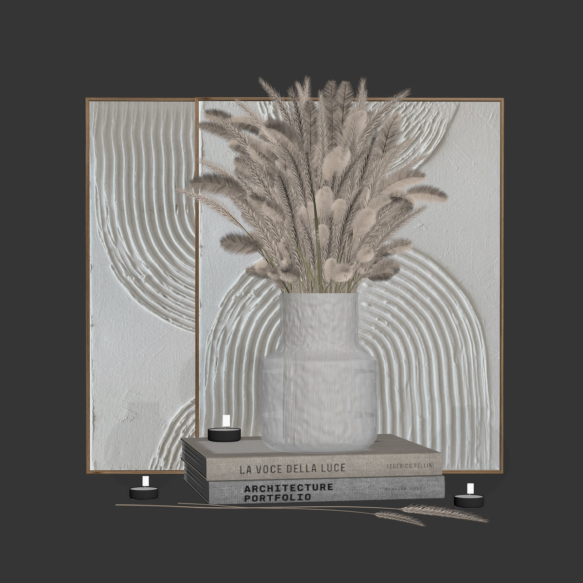 Decor set 34 3D model_6