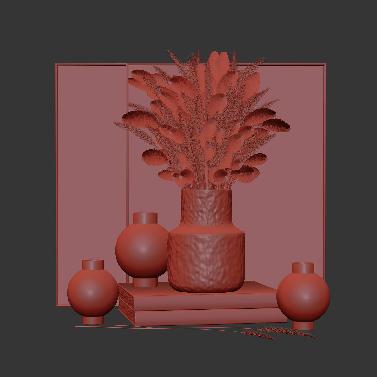 Decor set 34 3D model_7