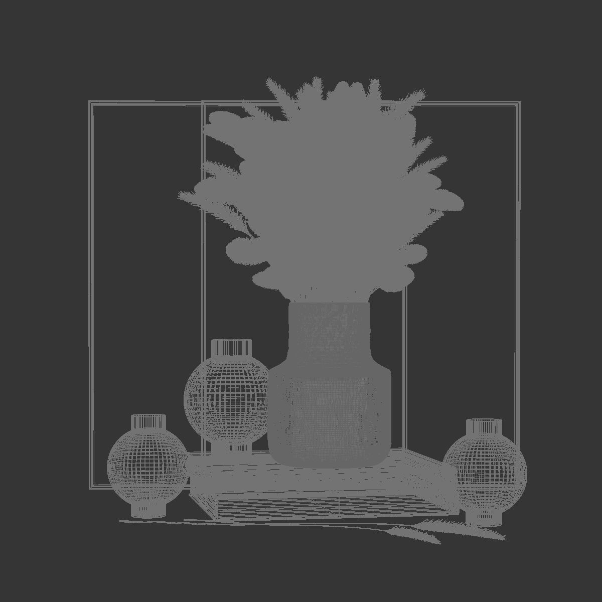 Decor set 34 3D model_9