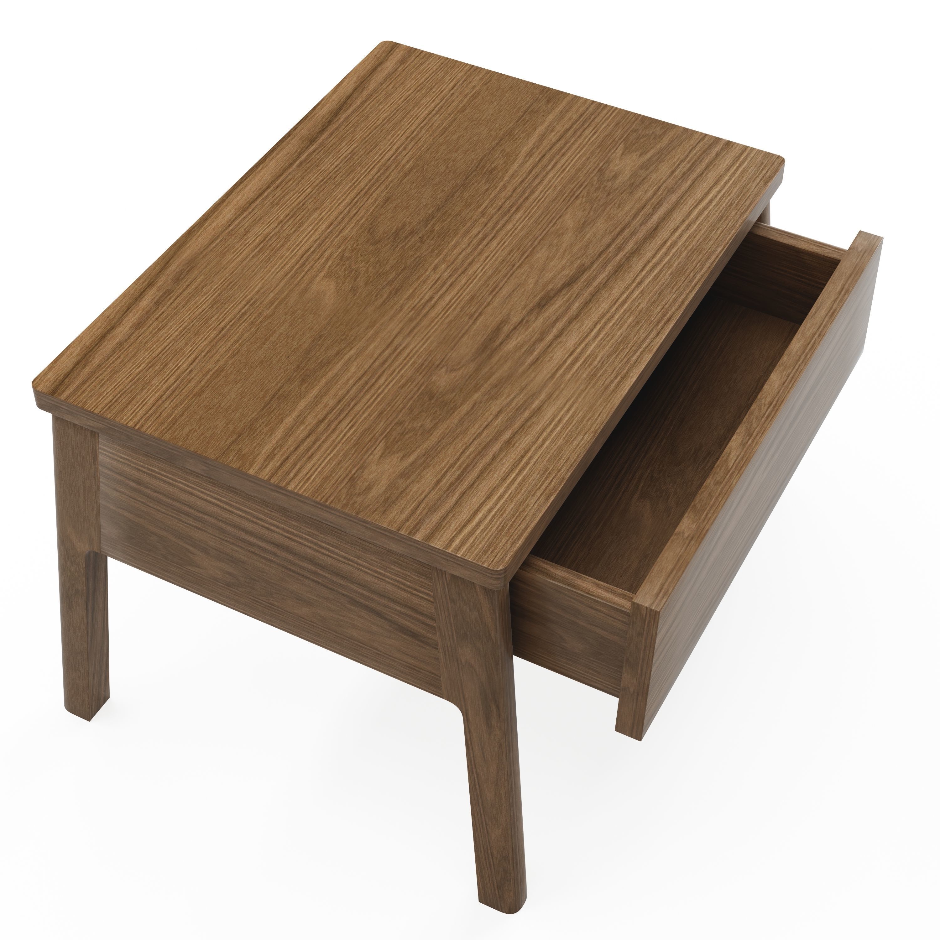 Air - Bedside Drawer Table 3D model_4