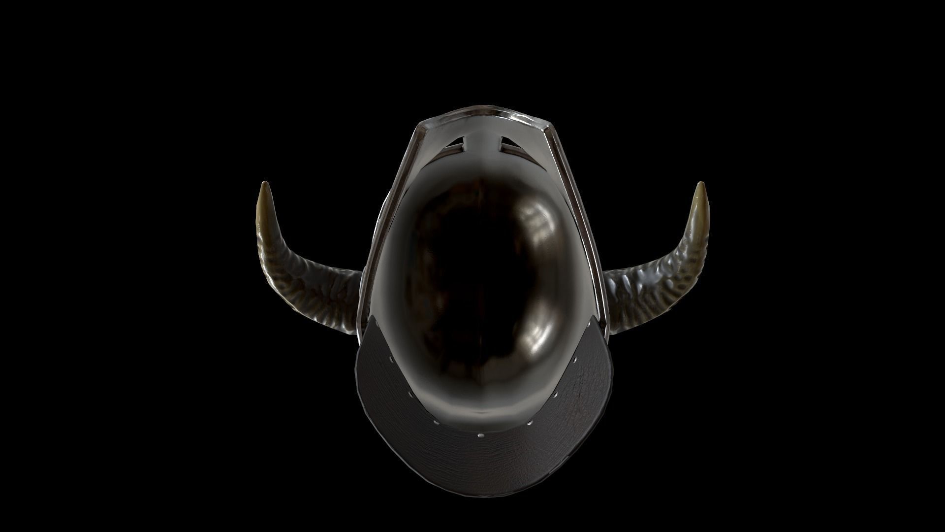 Viking helmet v4 Low-poly 3D model_16