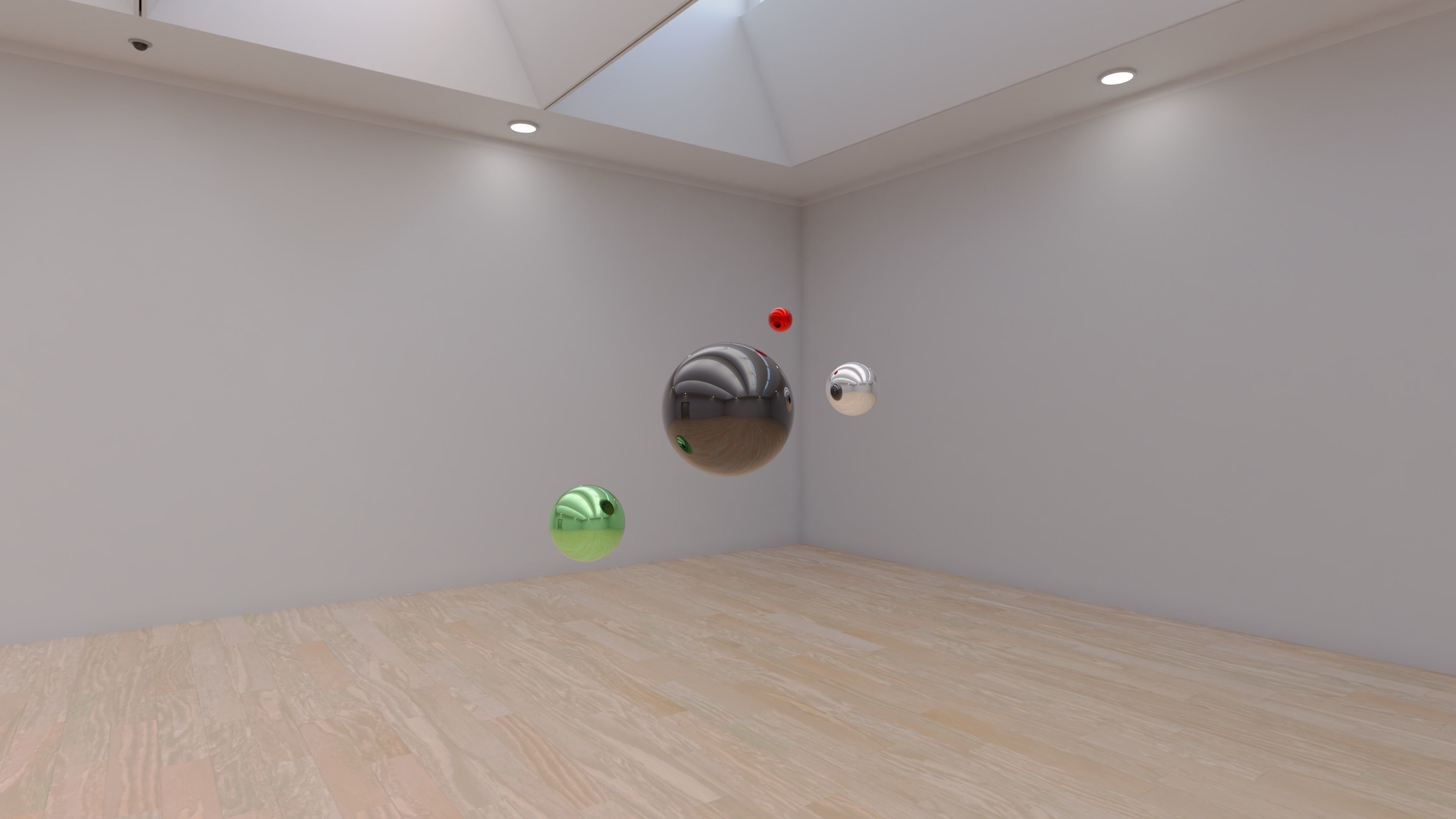 HDRI - Art Museum Gallery Interior 11 - 16384x8192 Texture_19