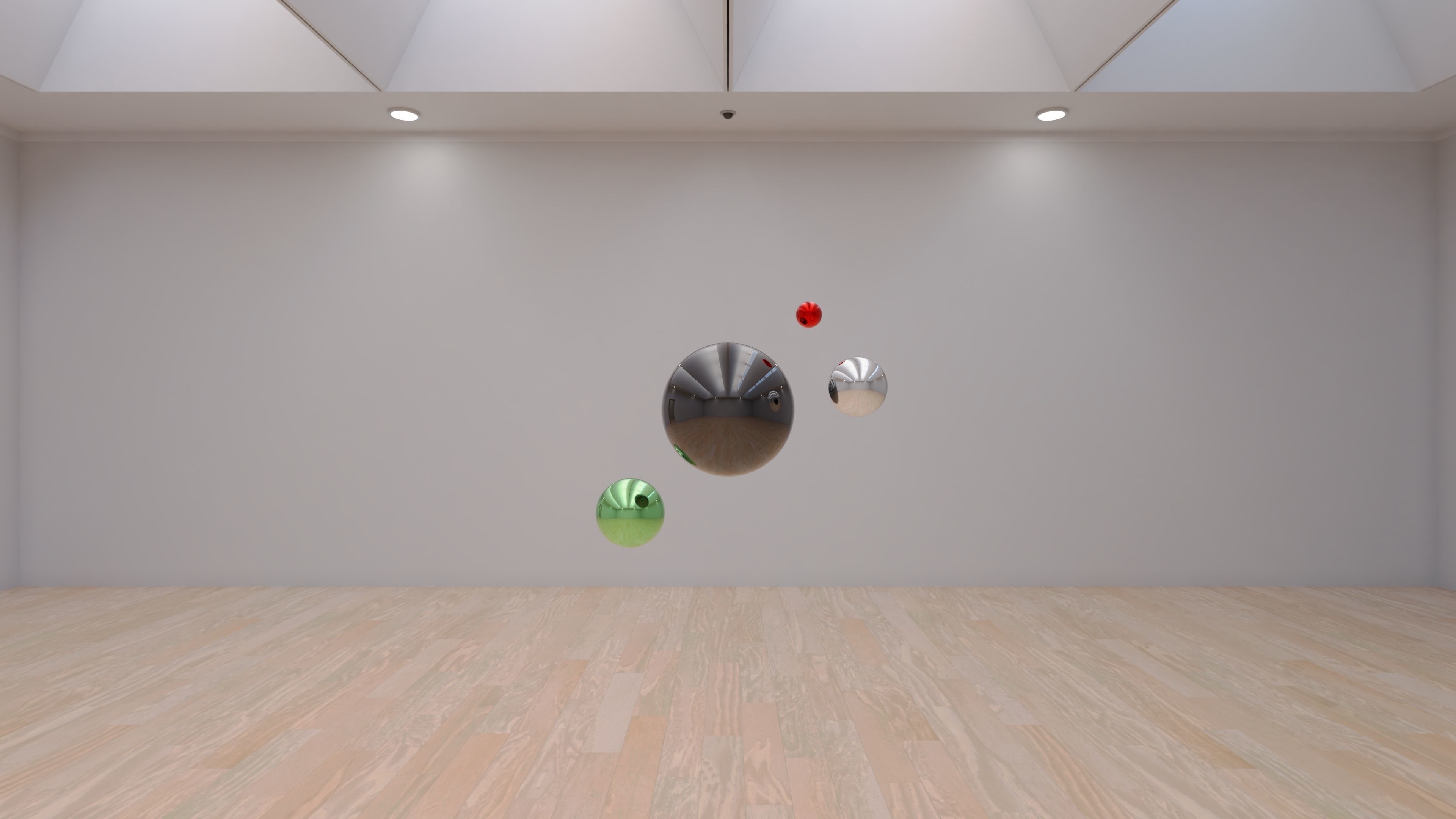 HDRI - Art Museum Gallery Interior 11 - 16384x8192 Texture_1