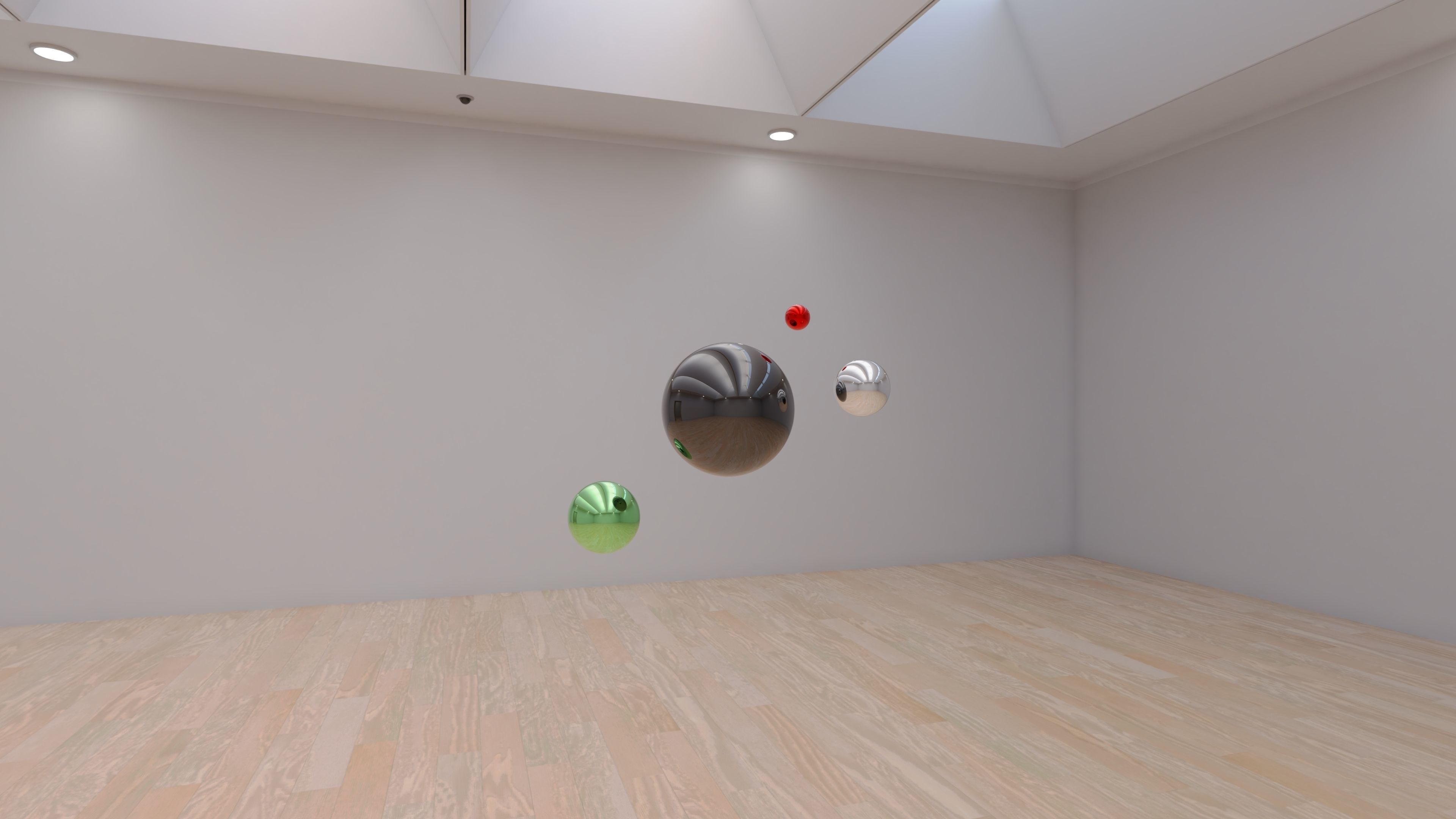 HDRI - Art Museum Gallery Interior 11 - 16384x8192 Texture_20