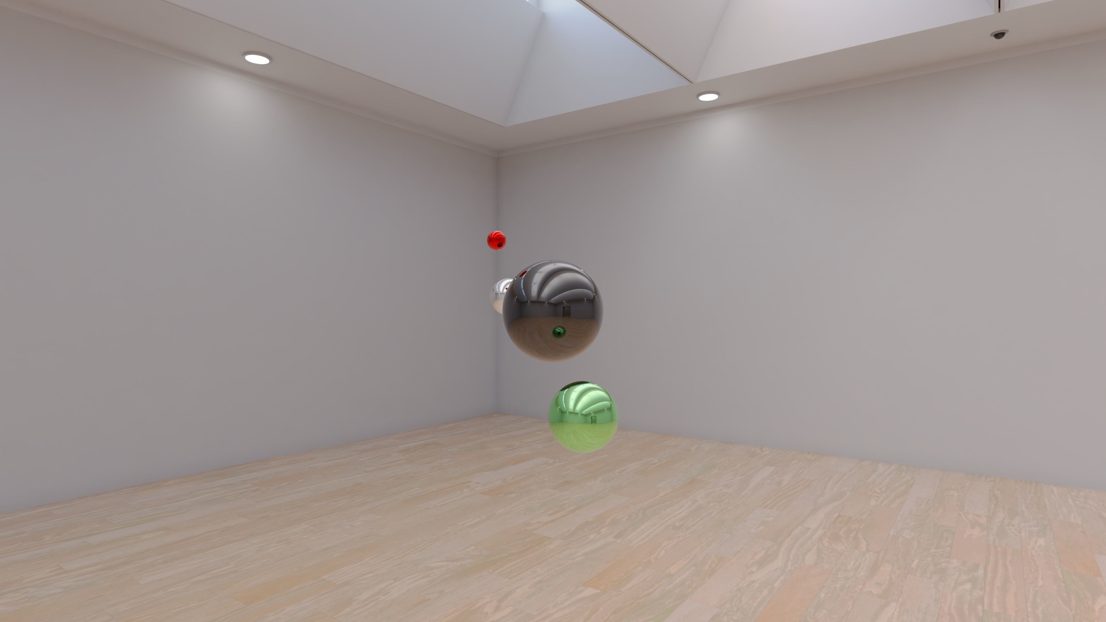 HDRI - Art Museum Gallery Interior 11 - 16384x8192 Texture_13