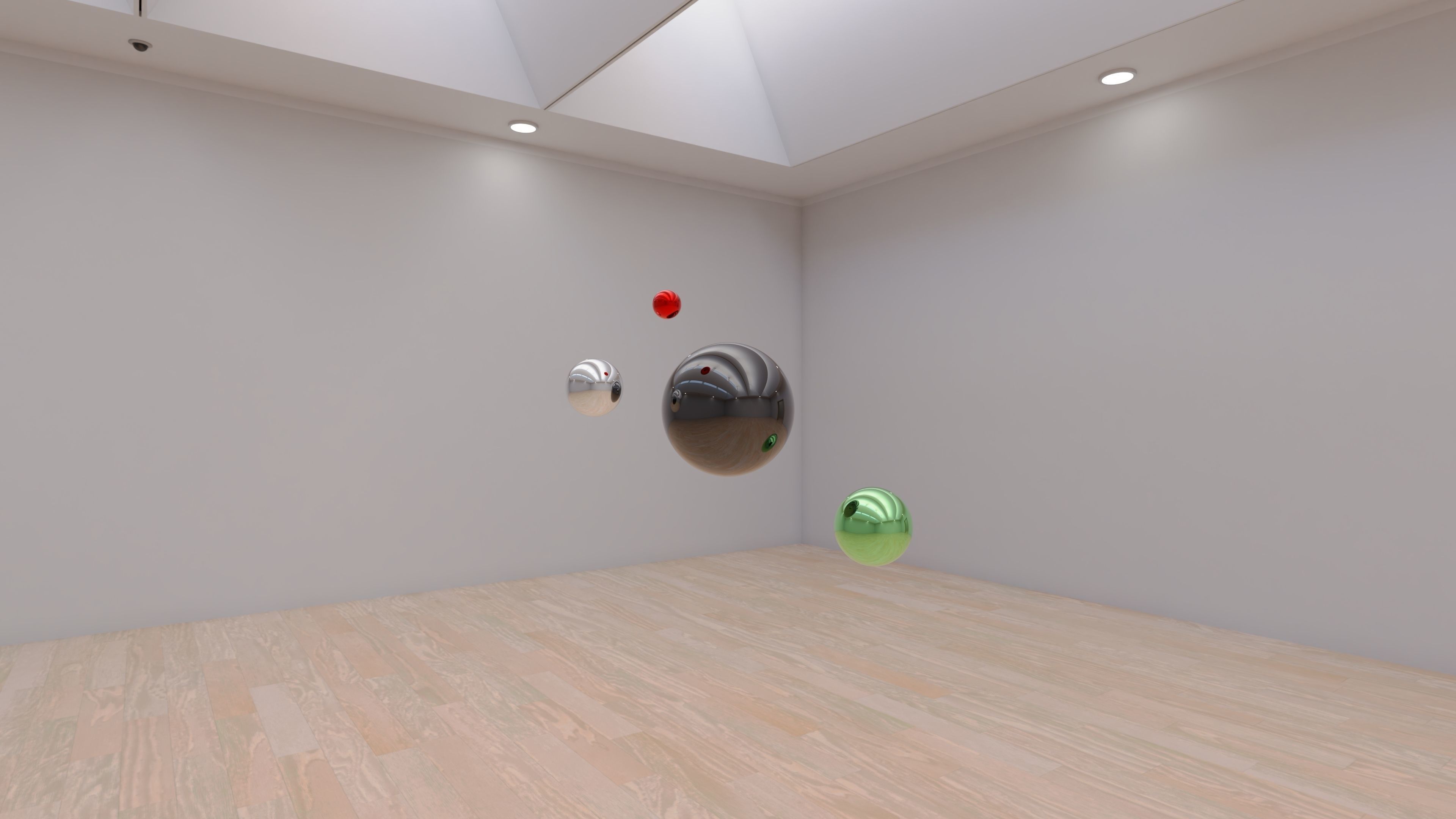 HDRI - Art Museum Gallery Interior 11 - 16384x8192 Texture_9