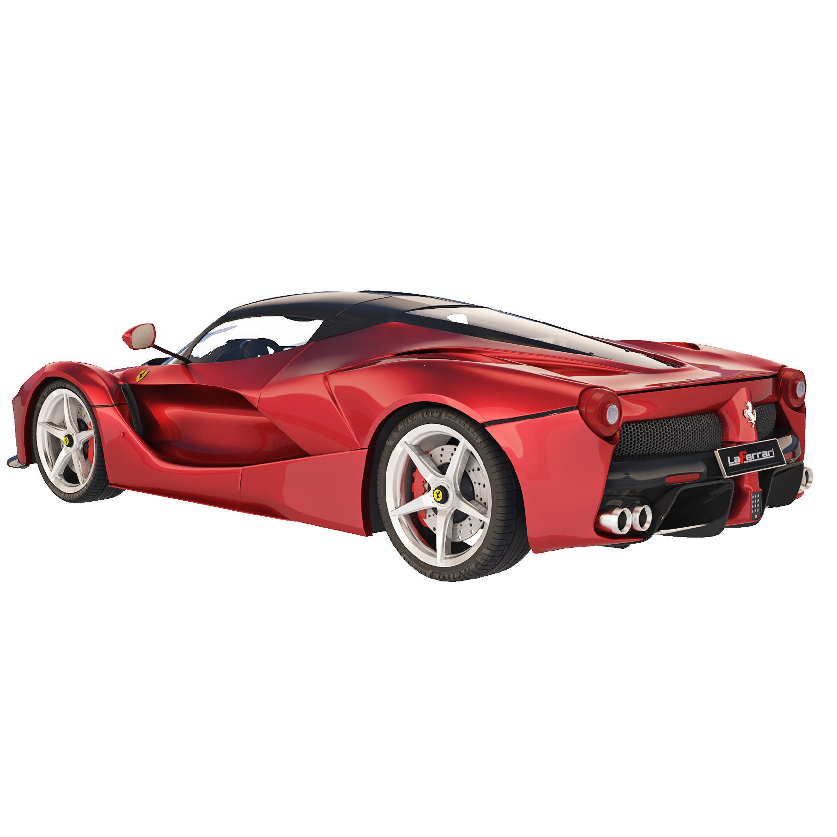 Ferrari LaFerrari 2014 3D model_4