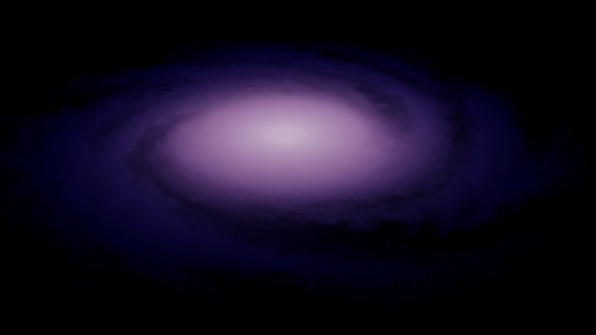 A very Beautiful realistic Galaxy Low-poly 3D model_3