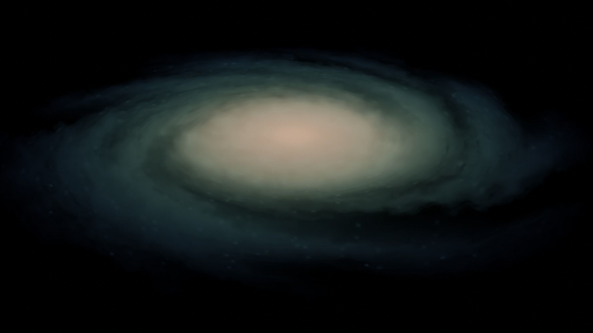 A very Beautiful realistic Galaxy Low-poly 3D model_8