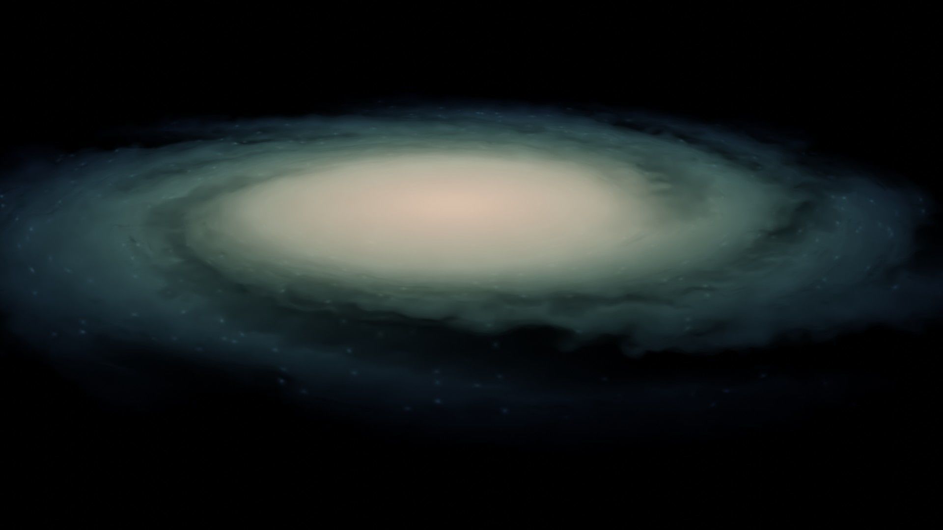 A very Beautiful realistic Galaxy Low-poly 3D model_5