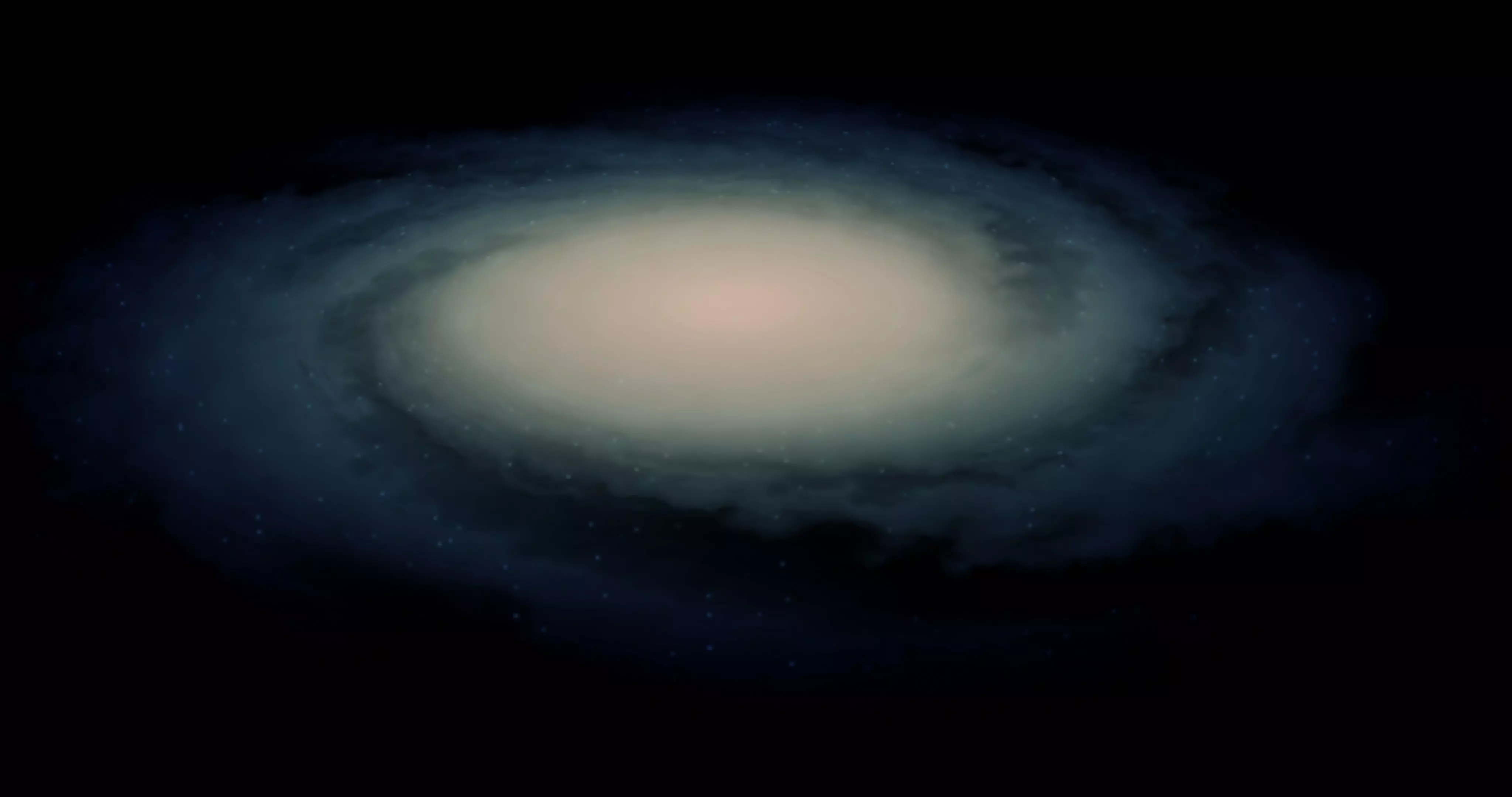 A very Beautiful realistic Galaxy Low-poly 3D model_0