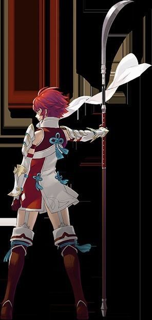 Naginata ring 3D print model_1