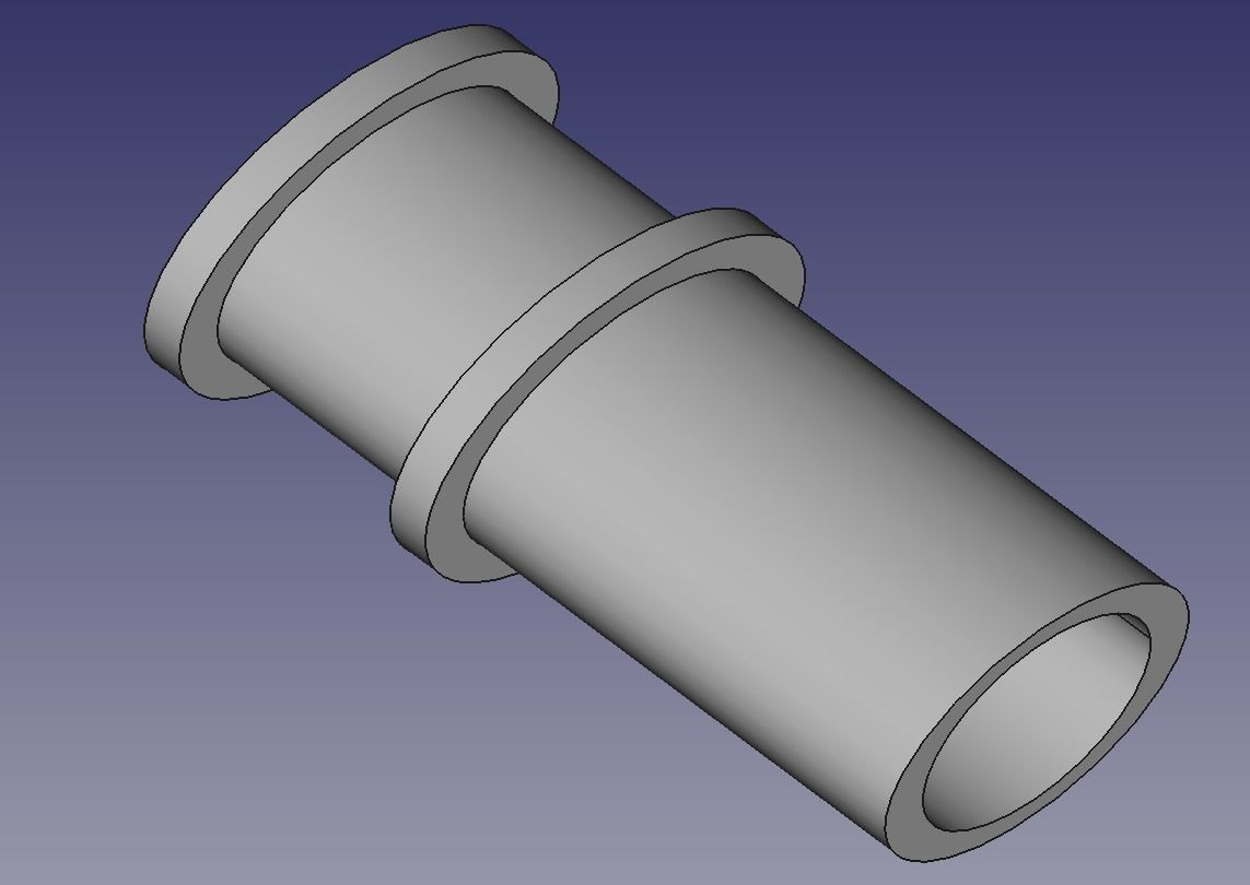 Naginata ring 3D print model_5