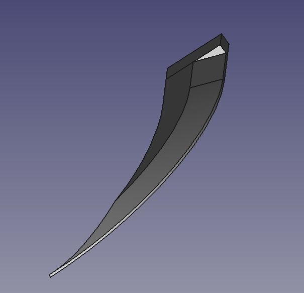 Naginata ring 3D print model_8