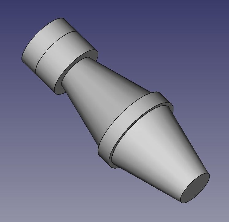 Naginata ring 3D print model_3