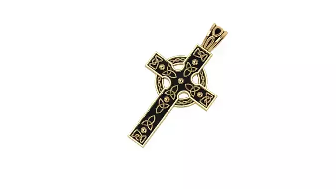 Pendant crossv3 3D print model