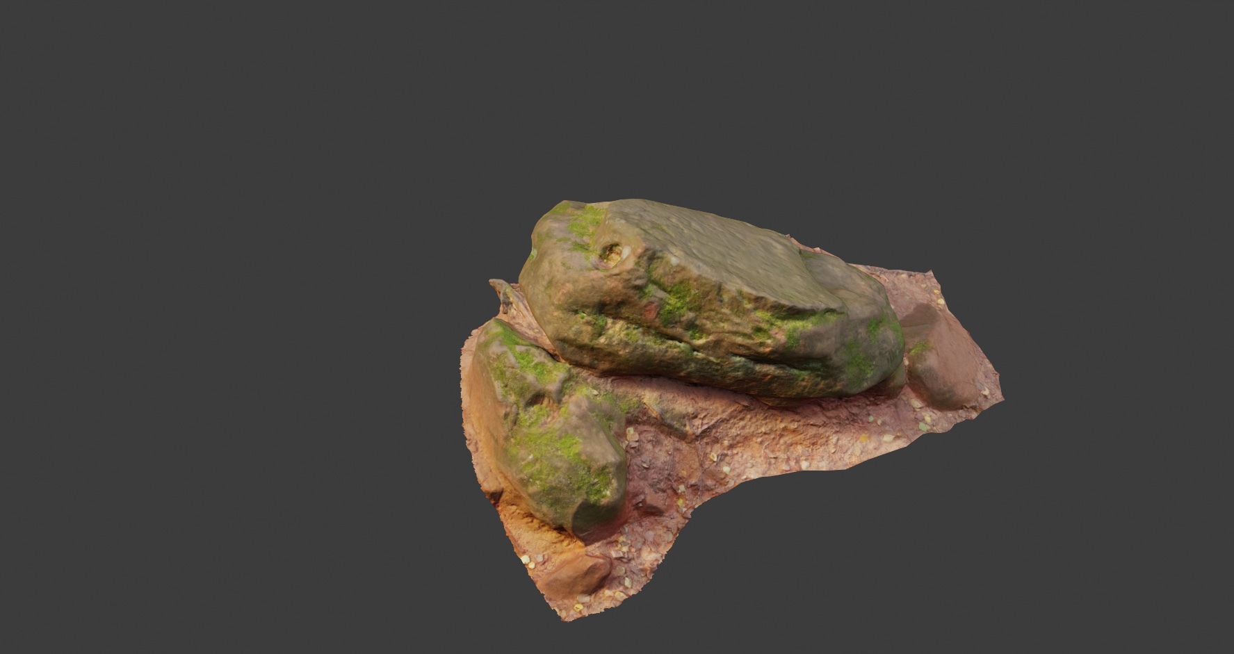 Rock stone sandstone Scans - 3D PBR Low Poly Pack 3D model_6