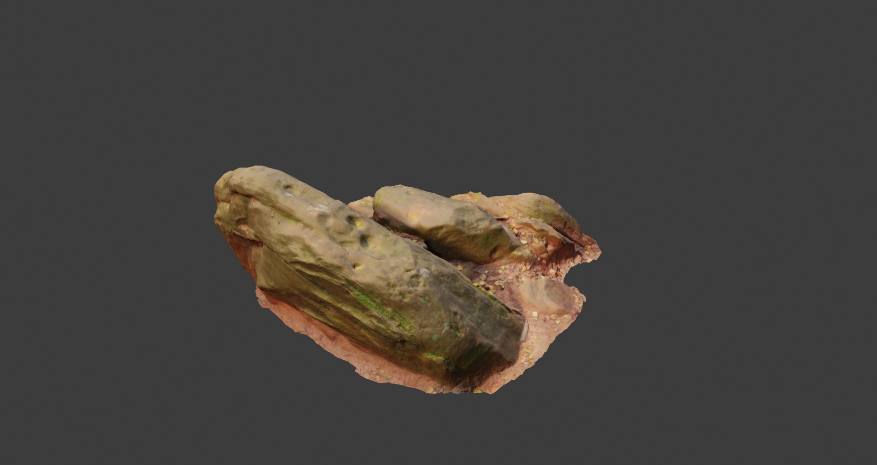 Rock stone sandstone Scans - 3D PBR Low Poly Pack 3D model_5