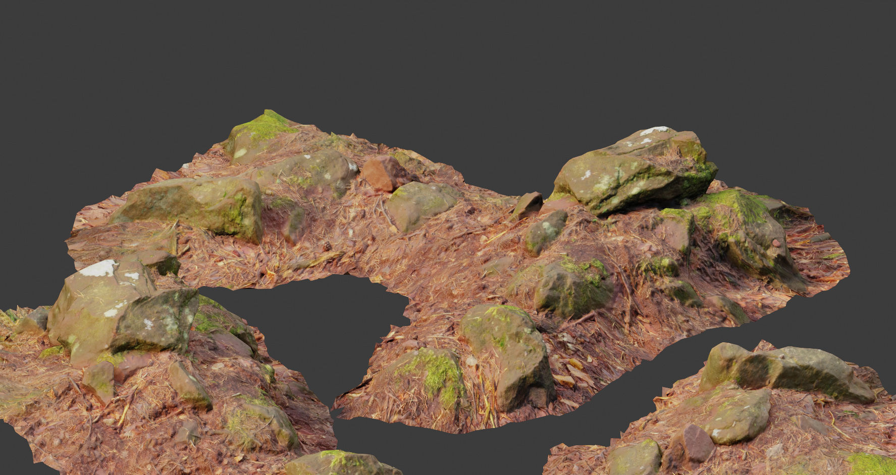 Rock stone sandstone Scans - 3D PBR Low Poly Pack 3D model_18