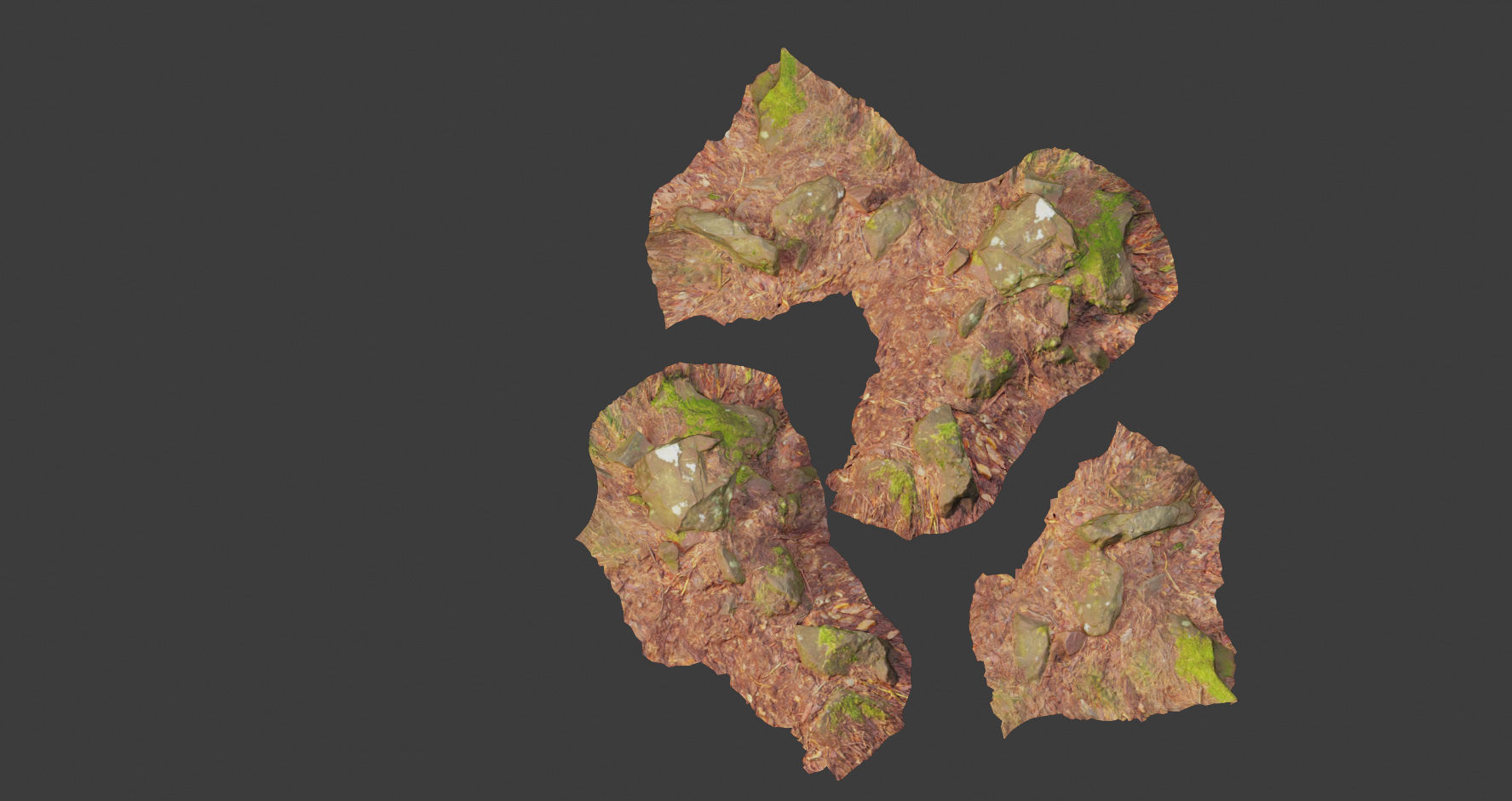 Rock stone sandstone Scans - 3D PBR Low Poly Pack 3D model_19