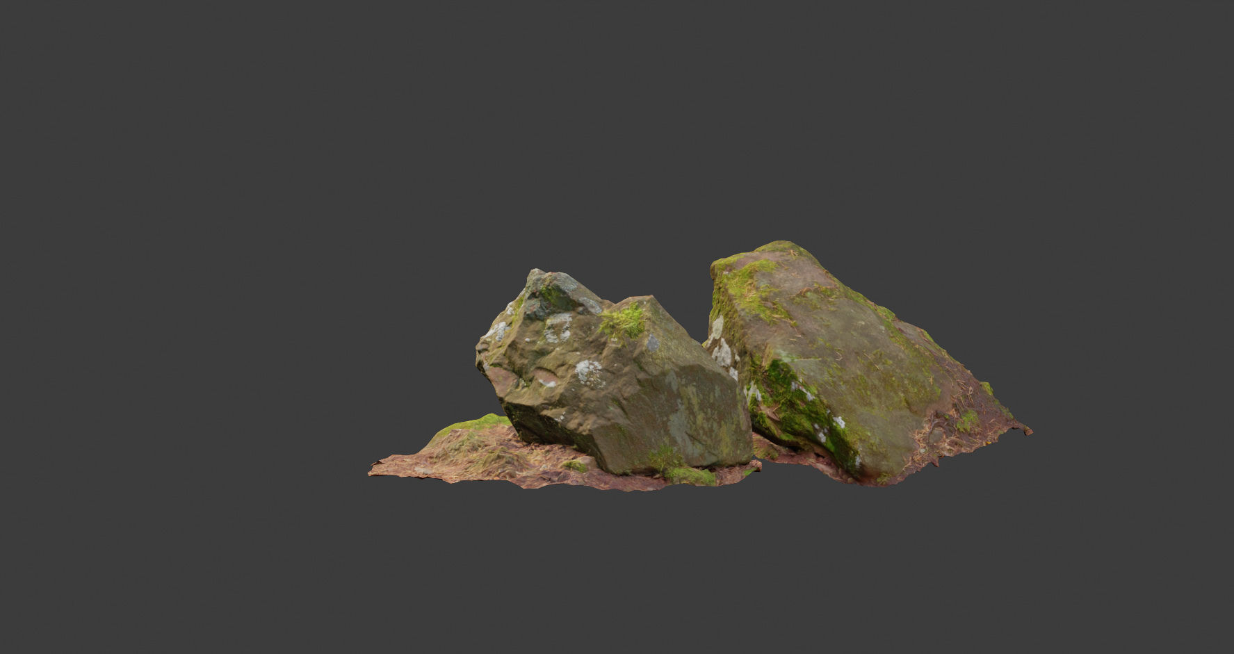 Rock stone sandstone Scans - 3D PBR Low Poly Pack 3D model_15