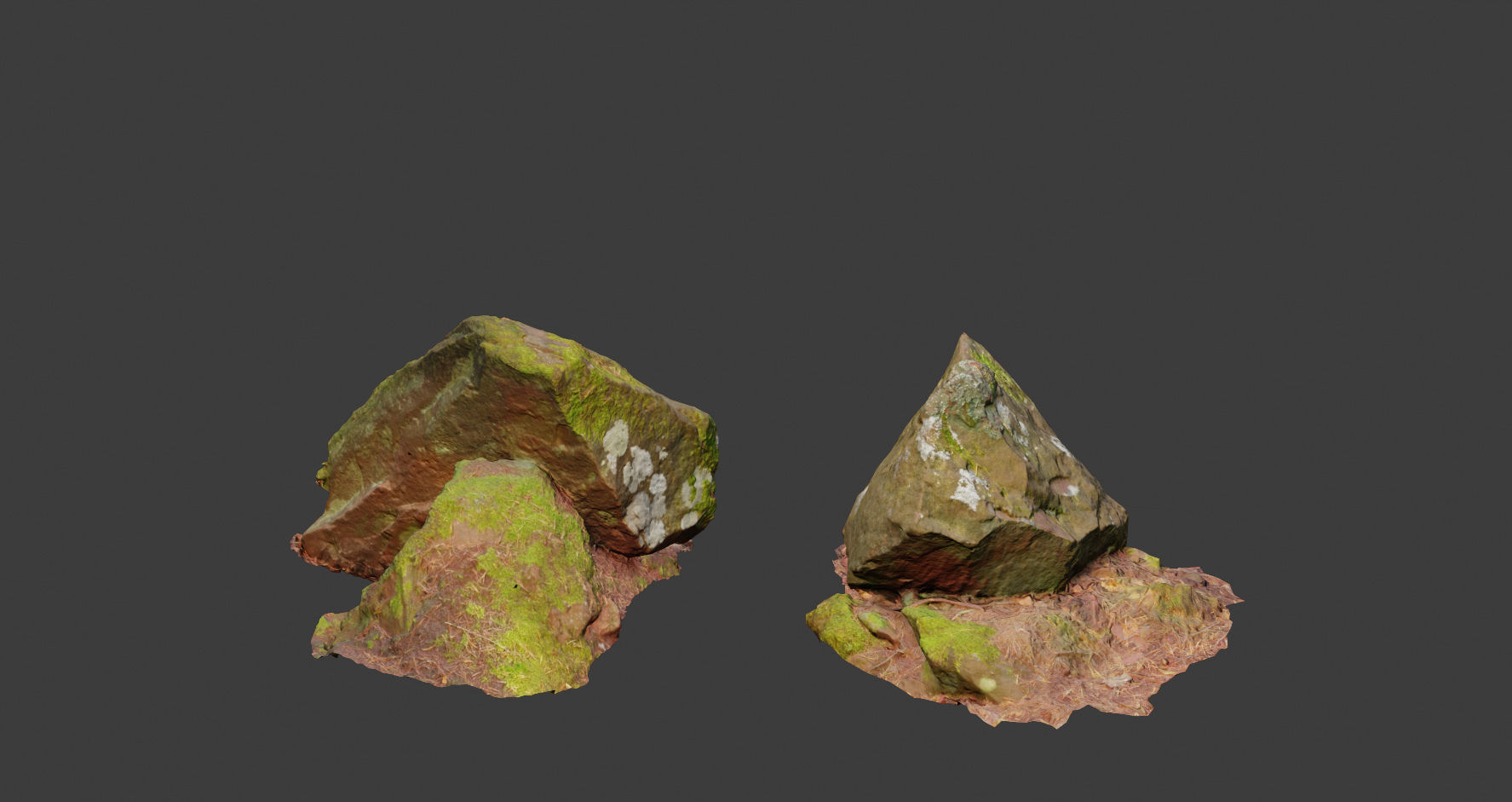 Rock stone sandstone Scans - 3D PBR Low Poly Pack 3D model_16