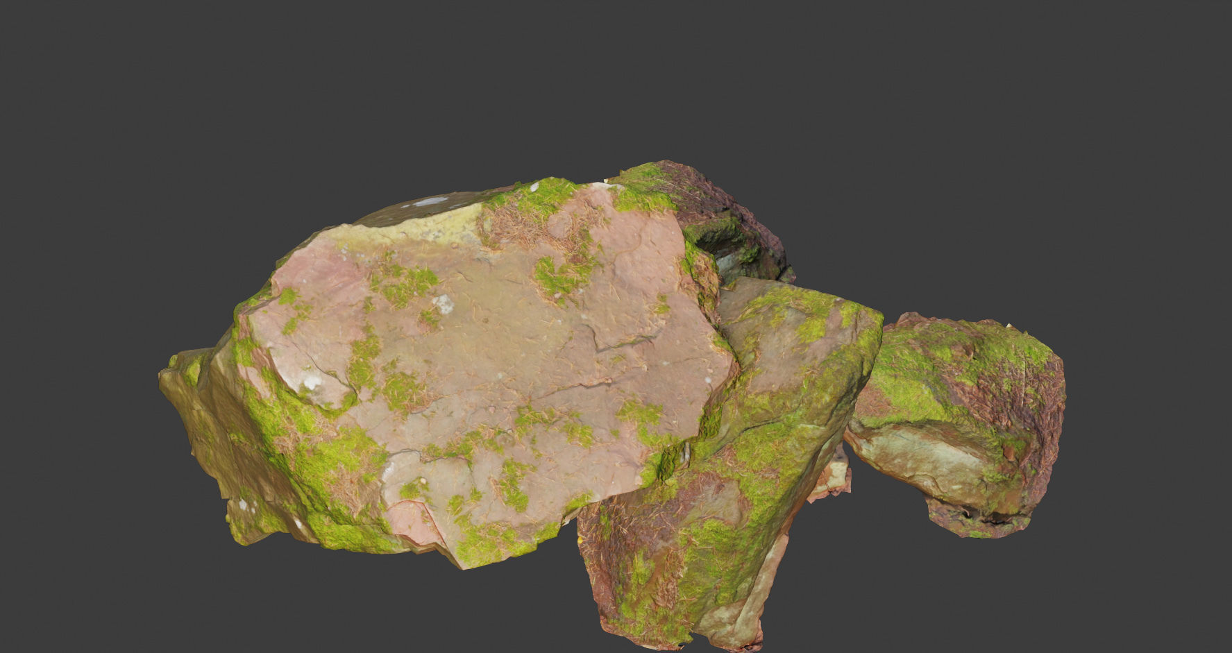 Rock stone sandstone Scans - 3D PBR Low Poly Pack 3D model_9