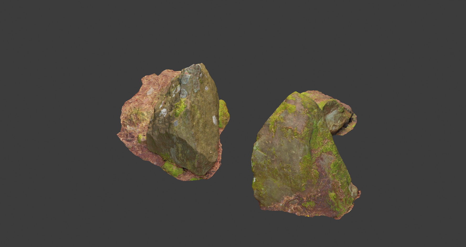 Rock stone sandstone Scans - 3D PBR Low Poly Pack 3D model_14