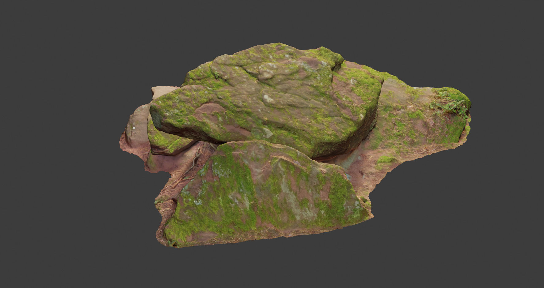 Rock stone sandstone Scans - 3D PBR Low Poly Pack 3D model_11