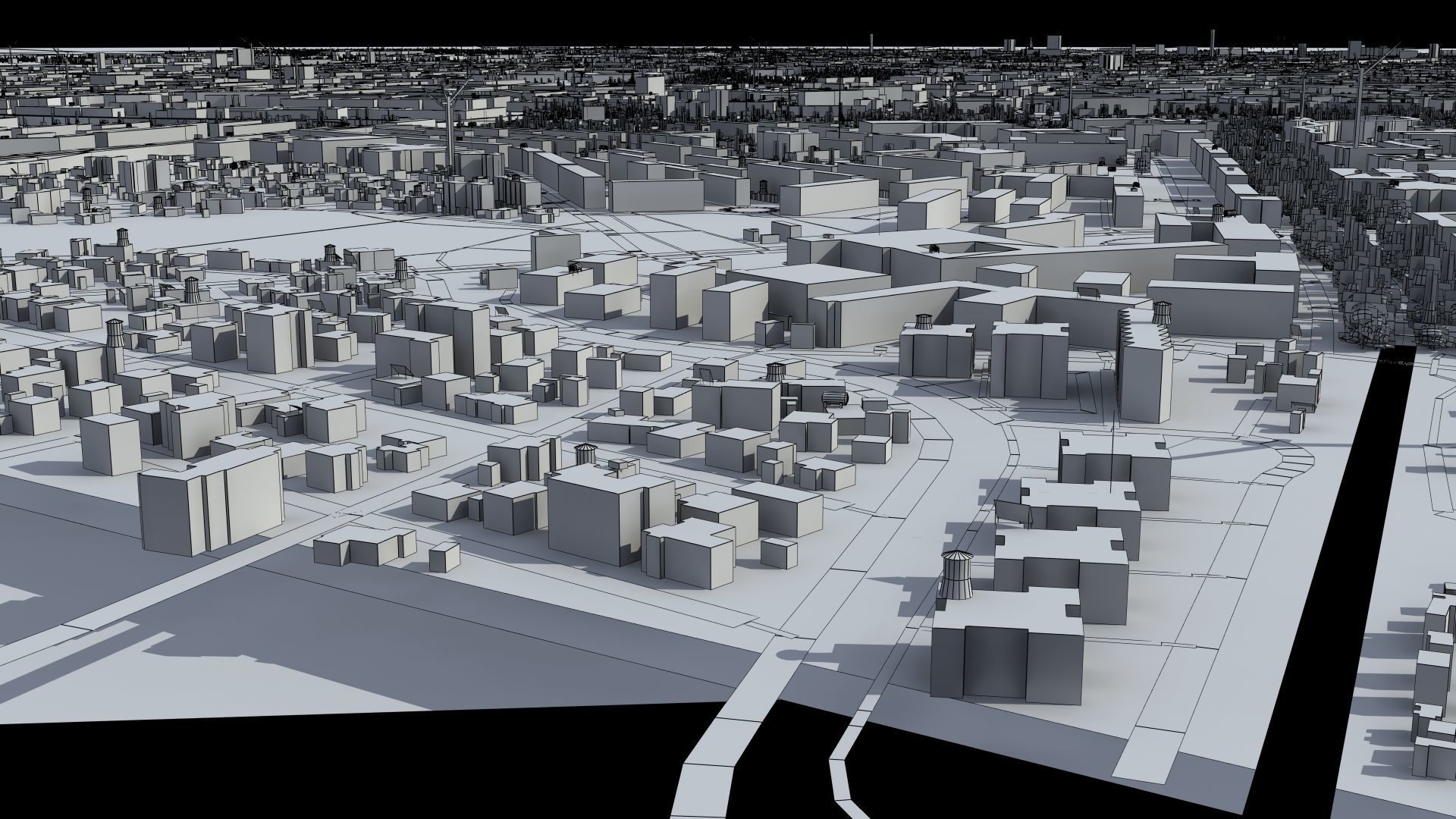 Copenhagen Denmark Low-poly 3D model_41