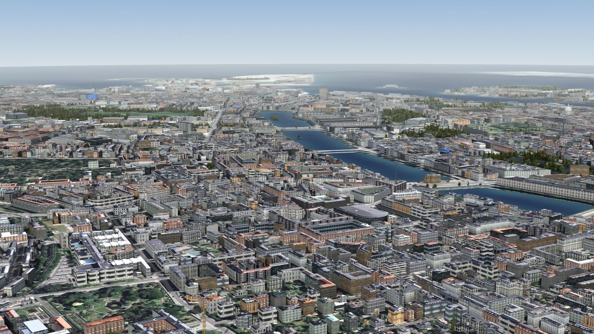 Copenhagen Denmark Low-poly 3D model_13