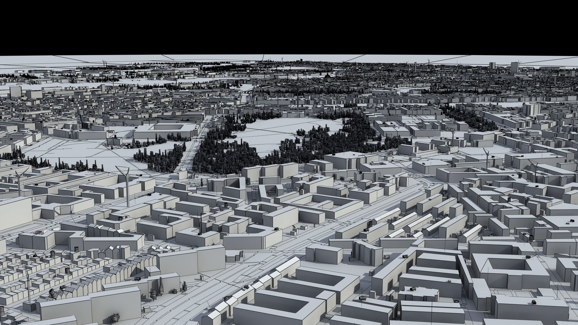 Copenhagen Denmark Low-poly 3D model_43