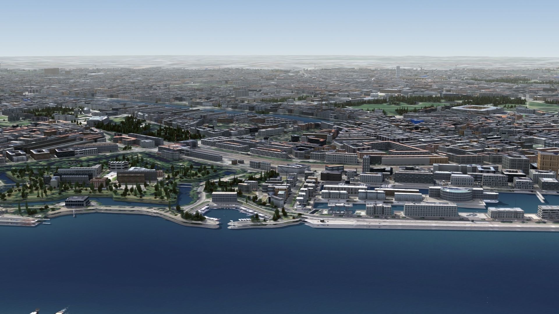 Copenhagen Denmark Low-poly 3D model_17