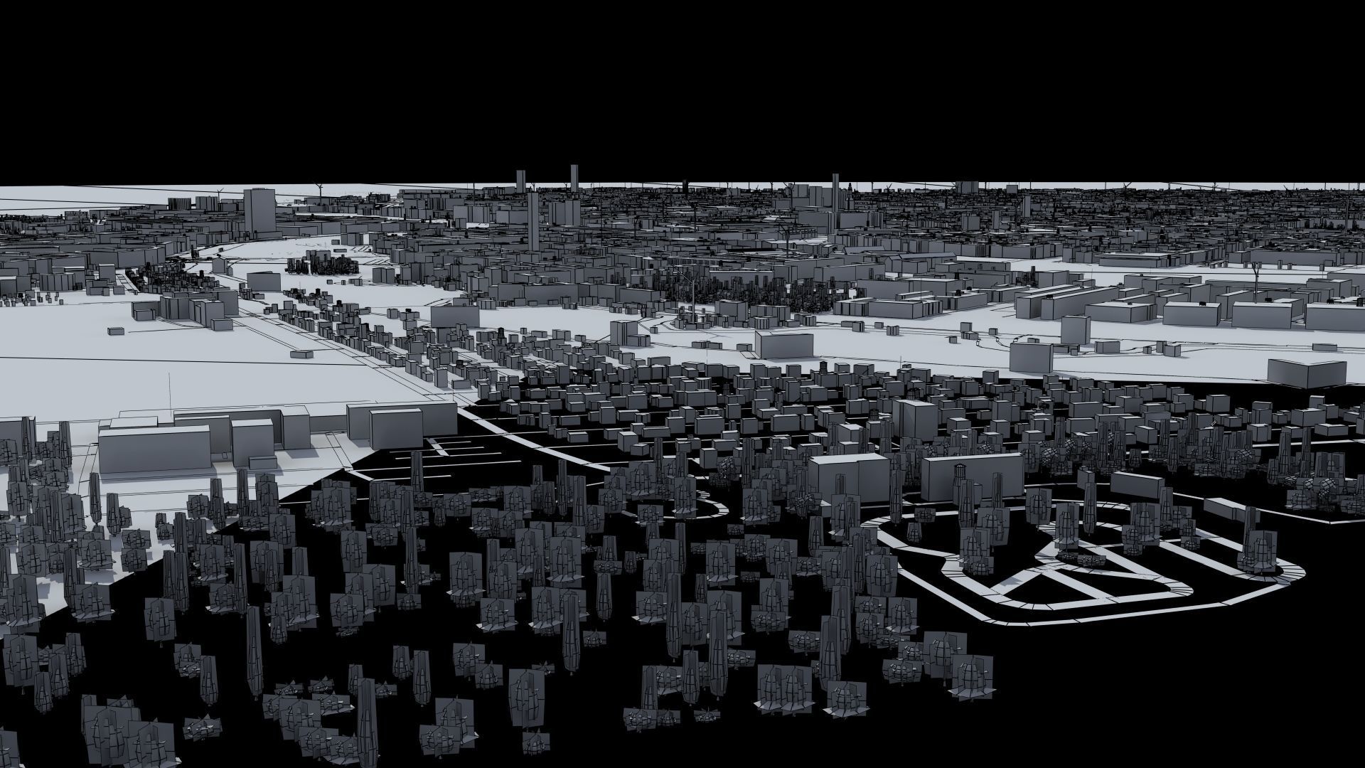 Copenhagen Denmark Low-poly 3D model_31