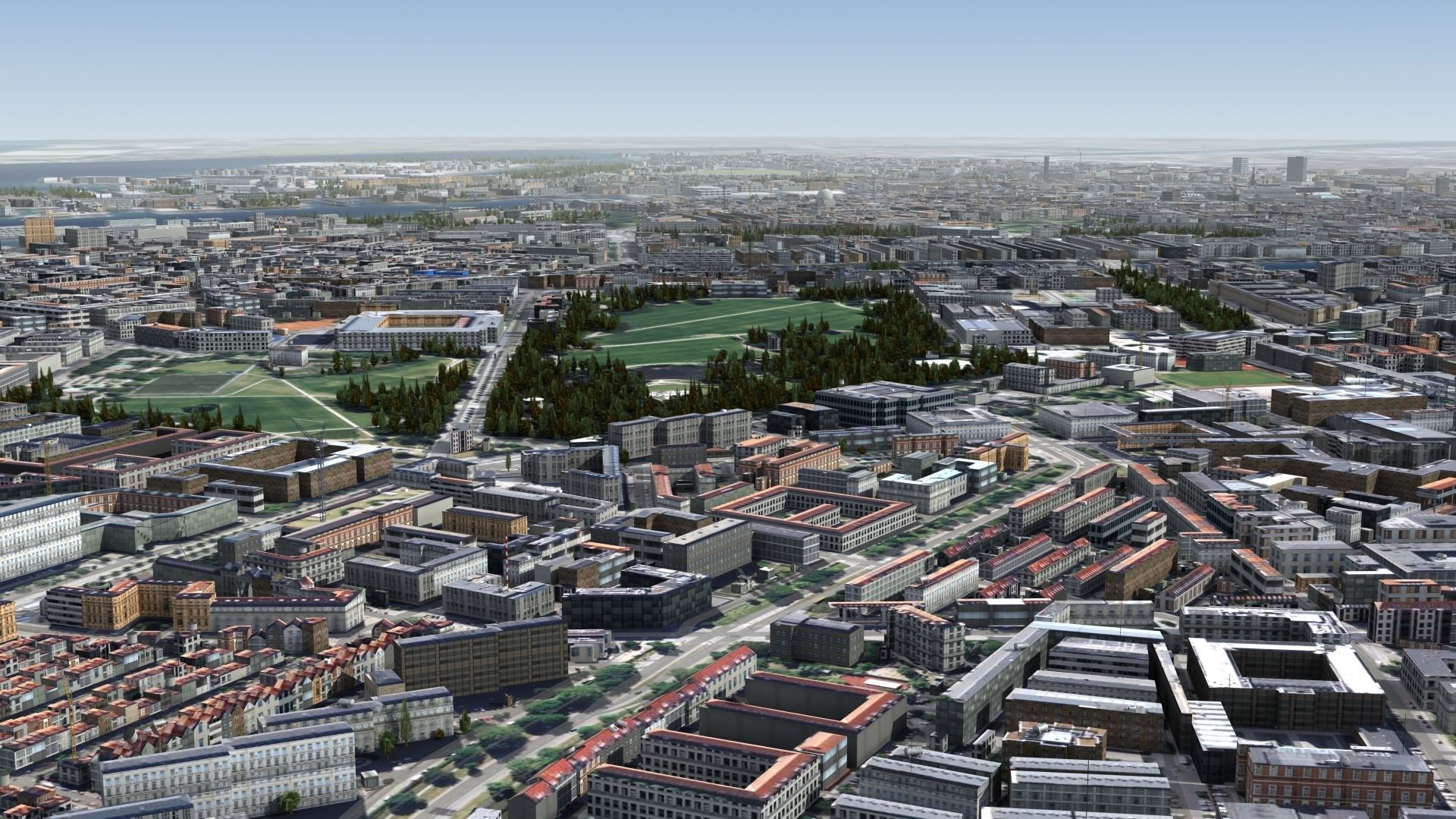 Copenhagen Denmark Low-poly 3D model_14