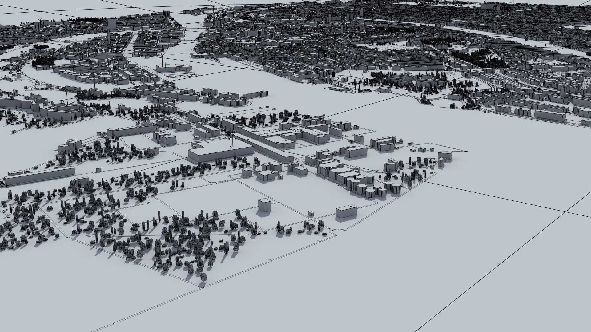 Copenhagen Denmark Low-poly 3D model_32