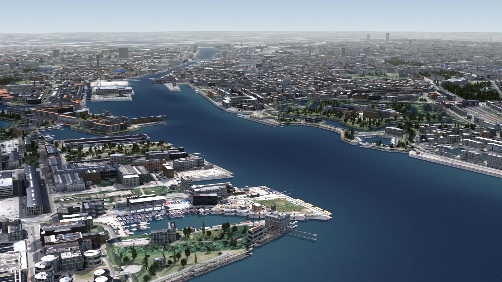 Copenhagen Denmark Low-poly 3D model_22