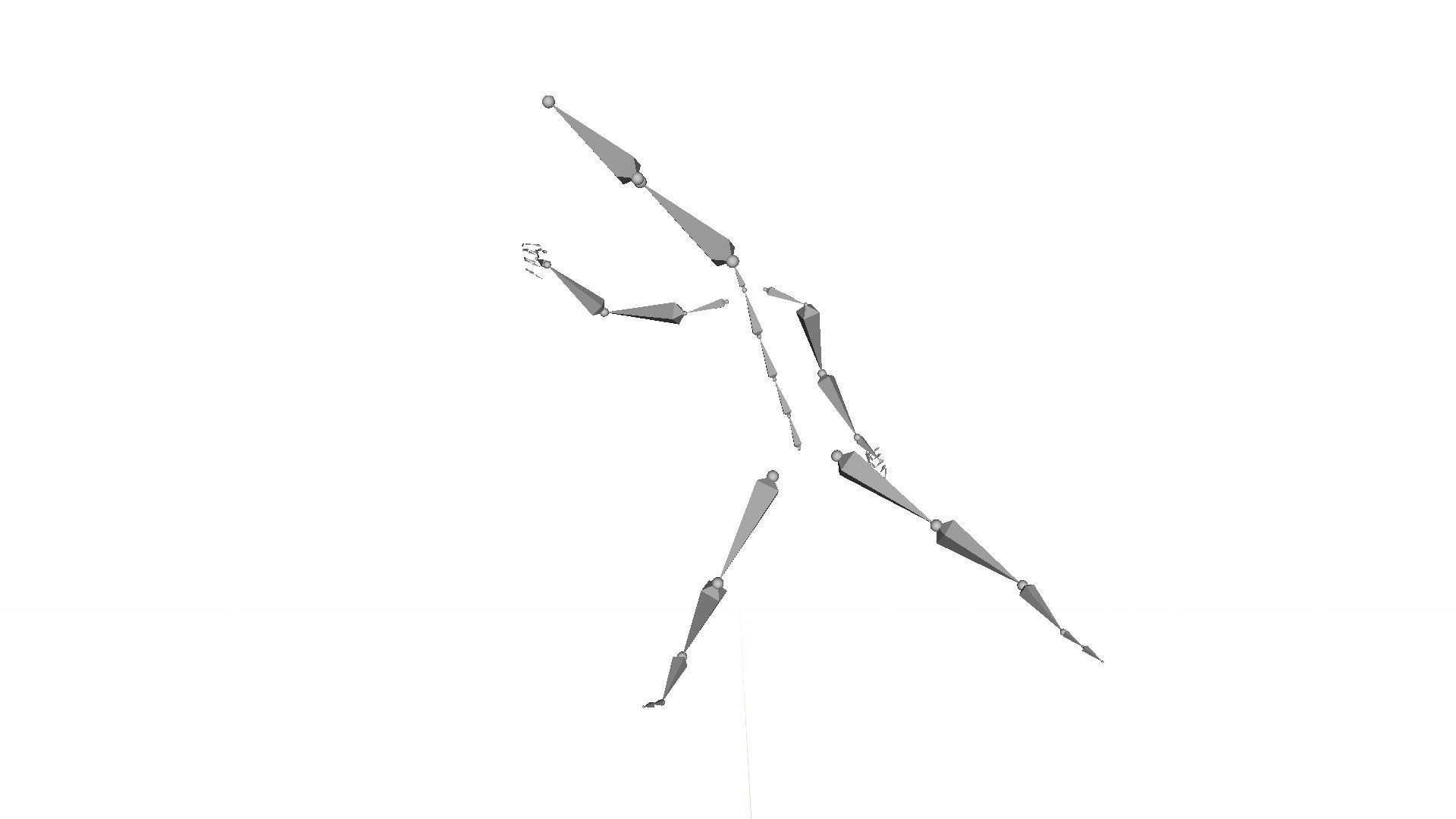 Spiderman low poly Animated Low-poly 3D model_6