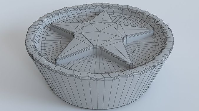 Mince Pie Low-Poly PBR Low-poly 3D model 3