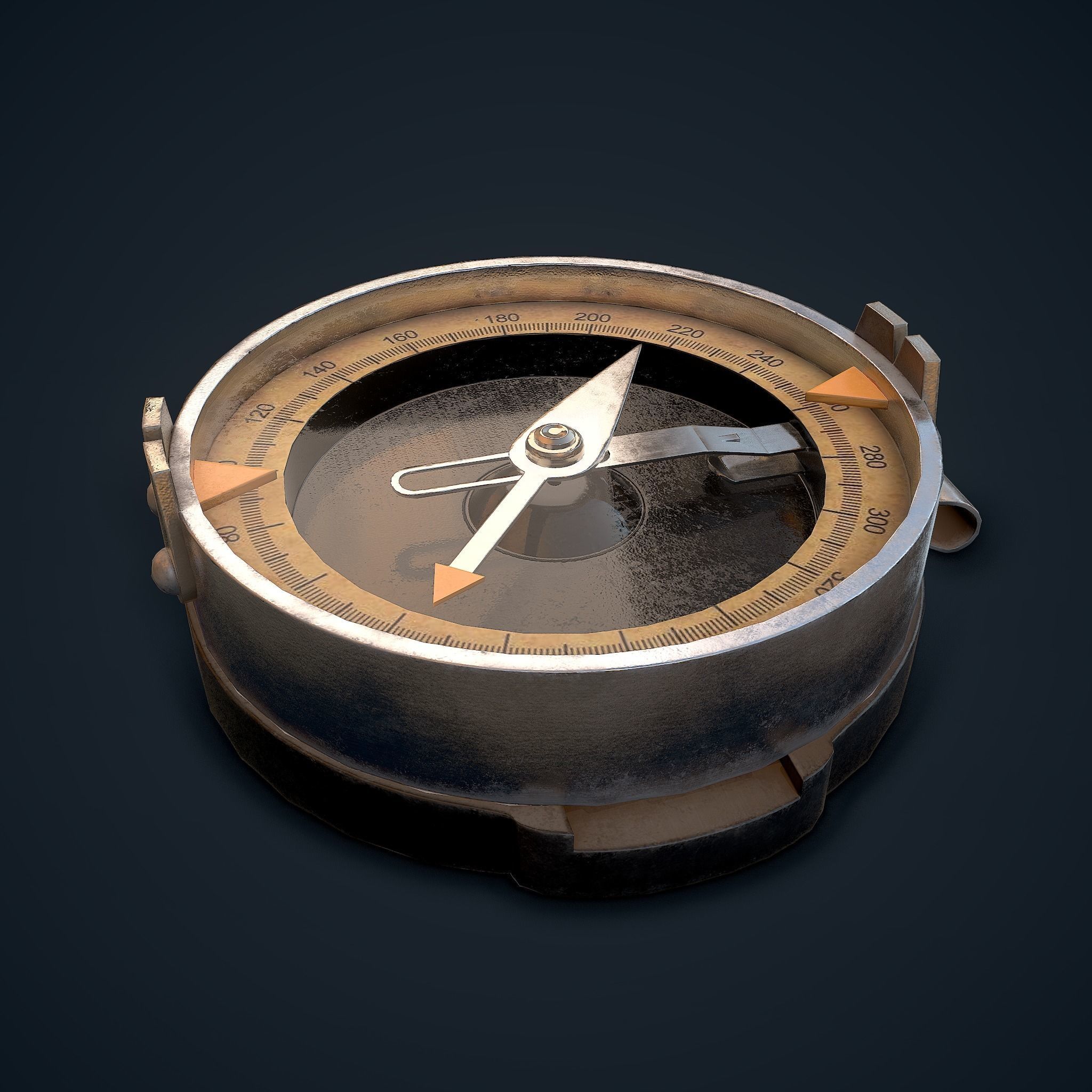 3D model Compass VR / AR / low-poly | CGTrader