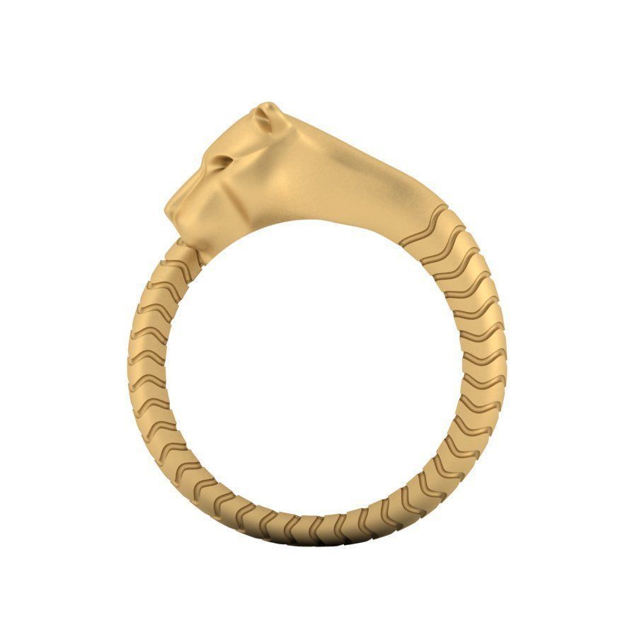tiger ring 3D print model_6